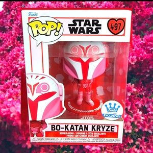 Bo-katan kryze Funko exclusive # 497 Star Wars Pop (nib) Brand new Valentines